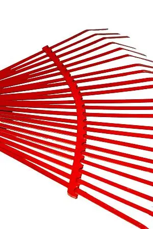 Фото №4 - Хозяйственный инвентарь: Грабли веерные большие крашенные металл