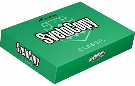 Фото №1 - Канцелярские товары: Бумага А4 80 г/м 500л SVETO COPY класс С