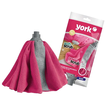 Фото №4 - Хозяйственный инвентарь: МОП насадка на швабру YORK Руби