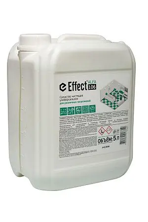 Фото №4 - Effect: АЛЬФА-106 5л чистящее ср-во с хлором универсальное