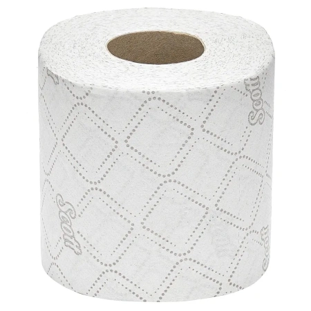 Kimberly-Clark: Бумага туалетная Скотт 2сл 42м белая /пач.=8 шт.