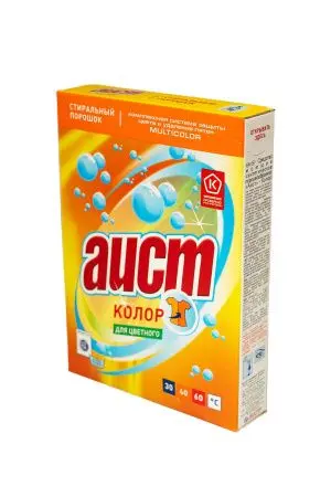 СМС: Аист-Колор 400г для цветных тканей