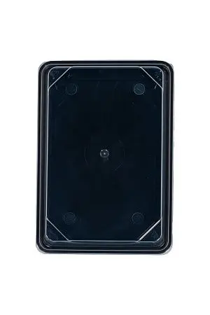 Фото №6 - Одноразовая продукция: Крышка к контейнеру для суши 700мл 123х47мм прозрачная /пач.=450 шт.