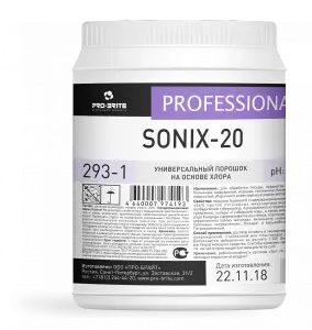 Pro-Brite: Соникс 20 1кг дезинфицирующий порошок (гранулят) против бактерий