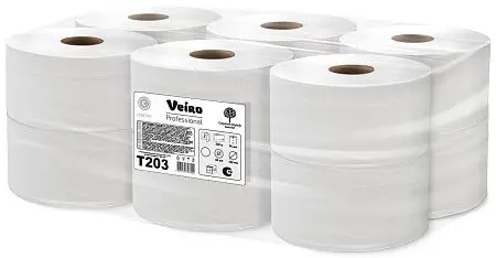 Фото №3 - VEIRO: Бумага туалетная 2сл 200м/9,2 Comfort белый