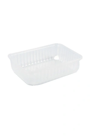 Фото №1 - Одноразовая продукция: Контейнер пластиковый прямоугольный 750мл 179х132мм прозрачный ЮМТ /пач.=50 шт.
