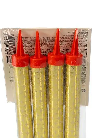 Фото №5 - Одноразовая продукция: Свечи для торта 12,5см Фонтан /пач.=4 шт.