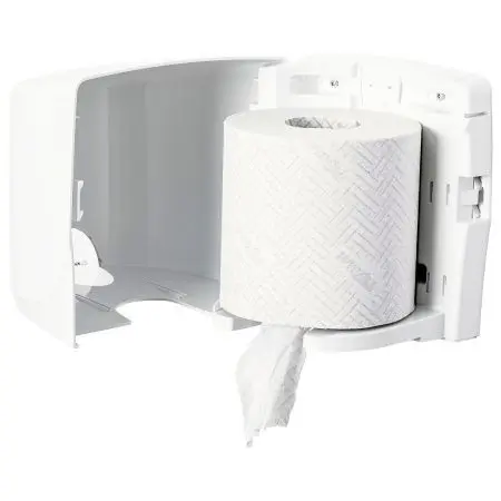 Kimberly-Clark: Диспенсер Аквариус для протирочных салфеток в рулоне белый