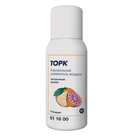 Фото №1 - ТОРК: Освежитель воздуха A1 100мл аэрозольный цитрус