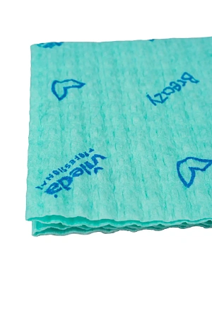 Фото №9 - Vileda: Салфетка Бризи 35,5x35см зеленая