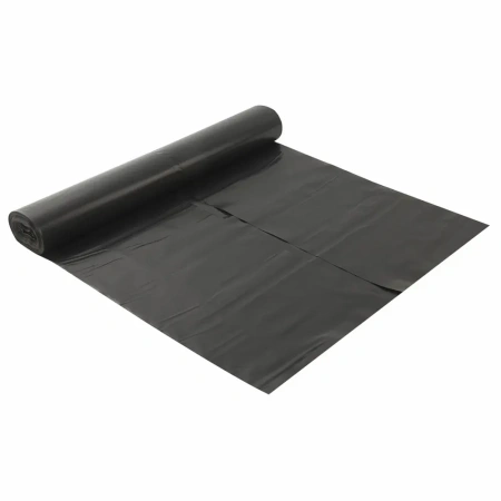 Фото №1 - Мешки для мусора: 160л 90х110 ПВД 50мкм VCLEAN черные 62г