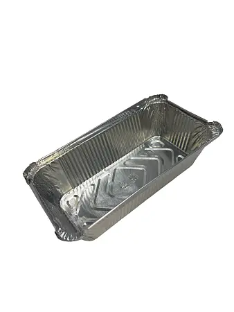 Фото №5 - Одноразовая продукция: Форма алюминиевая 865мл 217х113х53 без крышки /пач.=50 шт.
