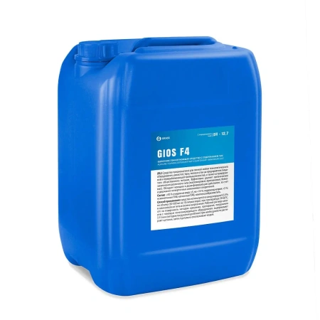 Фото №1 - Grass: GIOS F4 19л щелочное пенное моющее ср-во с содержанием ЧАС