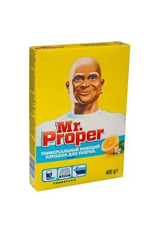 Фото №3 - Чистящее средство: МИСТЕР ПРОПЕР 400г порошок для полов ЛИМОН