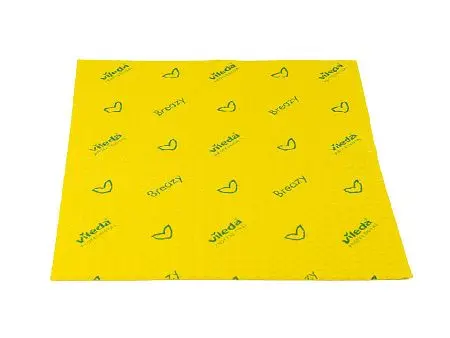 Фото №2 - Vileda: Салфетка Бризи 35,5x35см желтая