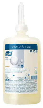 Tork: Мыло S1 крем Premium 1л жидкое для рук мягкое