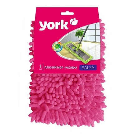 Фото №3 - Хозяйственный инвентарь: МОП насадка на швабру YORK Сальса микрофибра "лапша"