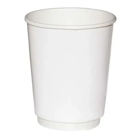 Фото №1 - Одноразовая продукция: Стакан бумажный 300мл 2сл d=90мм Скандипакк белый /пач.=25 шт.