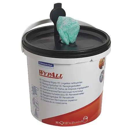 Фото №3 - Kimberly-Clark: Салфетки Вайпол 90л в ведре чистящие зеленые
