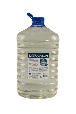 Фото №1 - Мыло жидкое: ФЛОРОДЕЛЬ мыло-пена 5л прозрачное без отдушки