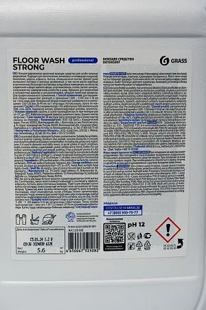 Фото №9 - Grass: Флор Вош Стронг 5,6кг для мытья пола щелочное концентрированное