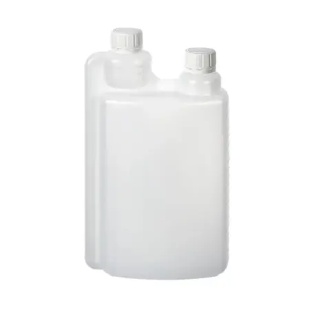 Фото №1 - Dolphin: Флакон на 2 средства 1л+5-30мл химостойкий+2 крышки