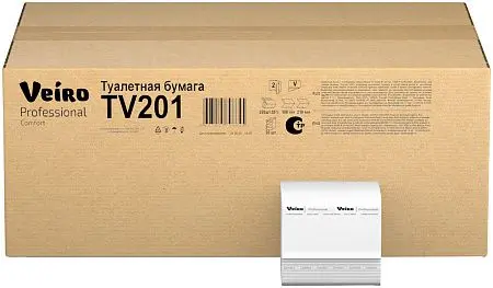 Фото №3 - VEIRO: Бумага туалетная V 2сл 250л Comfort белый