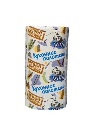 Фото №1 - Бумажные полотенца: 1сл 18м целлюлоза цвет белый влагопрочные