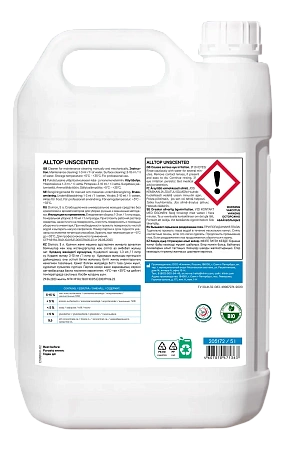 Фото №2 - Klinin: Оллтоп 5л слабощелочное универсальное средство гипоаллергенн