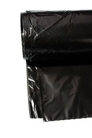 Фото №3 - Мешки для мусора: 35л 50х70 ПВД 35мкм VCLEAN Ultra / Clear Line черные /рул.=20 шт.
