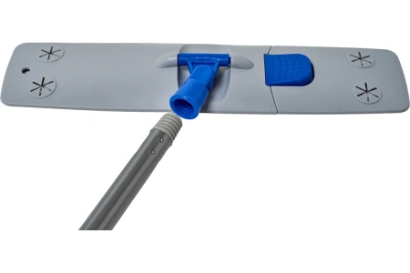 РОСМОП: Держатель МОПов 40см Росмоп Лайт под карманы на резьбе синий