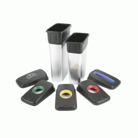 Фото №1 - Vileda: Гео крышка для контейнера черный-серый