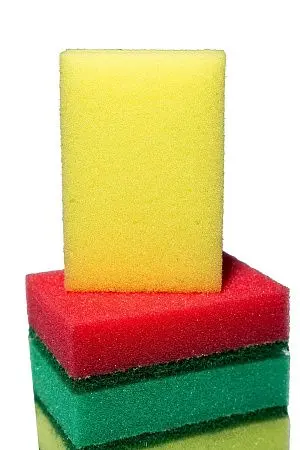 Фото №11 - Губки,скрабы: для посуды ПЯТЕРКА 8.5х5.5х2.5 /пач.=5 шт.
