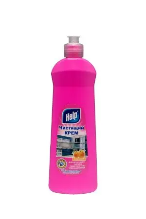 Фото №1 - Чистящее средство: ХЭЛП 600г крем для кухни апельсин