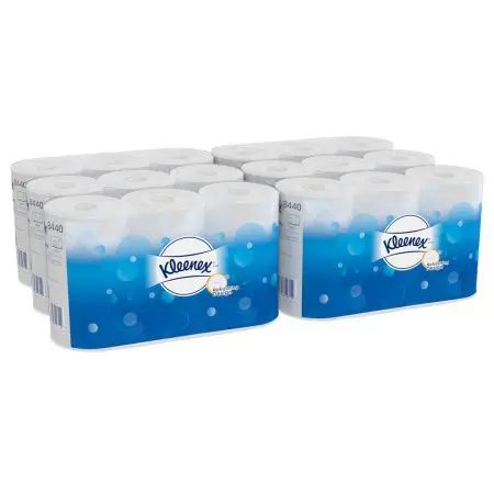Kimberly-Clark: Бумага туалетная Клинекс 3сл 42м белая /пач.=6 шт.
