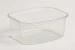 Превью №1 - Одноразовая продукция: Контейнер пластиковый прямоугольный 500мл 139х102х56мм прозрачный ПП /пач.=50 шт.