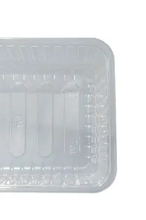 Фото №6 - Одноразовая продукция: Контейнер 750мл 179х132мм прямоугольный прозрачный Д-Полимер /пач.=50 шт.