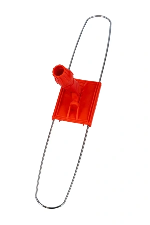 Фото №1 - Вик: Держатель мопов 60см под карман метал рамка красный MRY