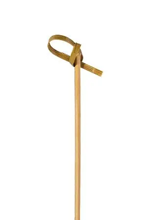 Фото №5 - Одноразовая продукция: Пика Узелок 9см бамбук /пач.=100 шт.