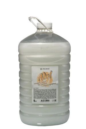 Фото №1 - Pro-Brite: Мыло жидкое Адель 5л с перламутром без запаха ПЭТ