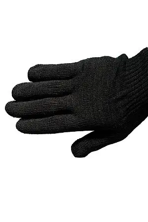 Фото №8 - Перчатки: х/б вязаные с ПВХ 4-х ниточные ЧЕРНЫЕ