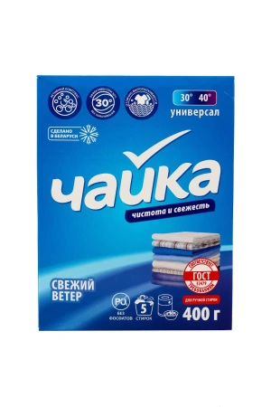 СМС: Чайка ручная стирка 400г Свежий ветер универсал