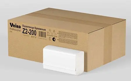 Фото №6 - Вик: Полотенца бумажные Z 1сл 200л 22,5х20,5см ОМ белые СЫКТЫВКАР Lite