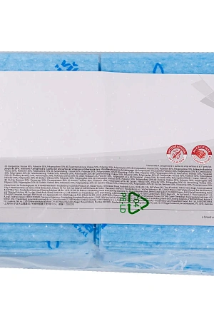 Фото №2 - Vileda: Салфетка Бризи 35,5x35см голубая