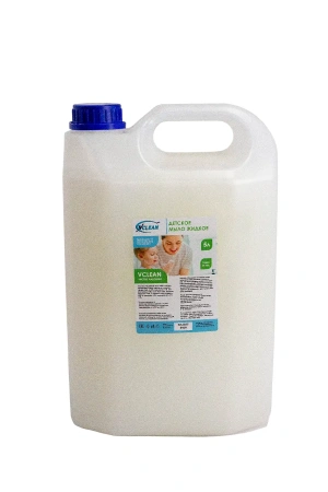 Фото №1 - Мыло жидкое: Vclean чистые ладошки 5л детское