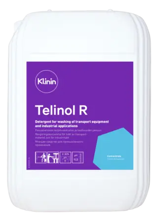 Фото №1 - Klinin: Телинол 10л для удаления жиров на промышленных объектах