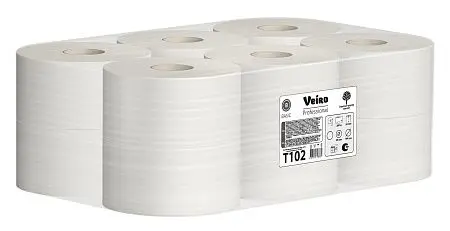 Фото №5 - VEIRO: Бумага туалетная 1сл 200м/9,2 Basic натуральный