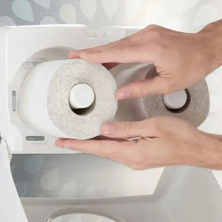 Kimberly-Clark: Бумага туалетная Клинекс 3сл 42м белая /пач.=6 шт.