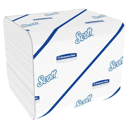 Kimberly-Clark: Бумага туалетная Скотт V 2сл 250л белая