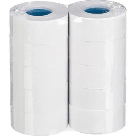 Фото №1 - Канцелярские товары: Этикет-лента 26х16мм 1000 этикеток белая /компл.=10 шт.